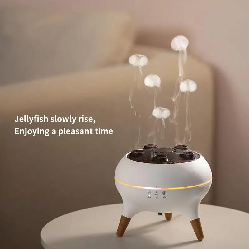 Zoeydam Smart Cloud Humidifier & Essential Oil Diffuser with Remote, Mood Lights & Timer