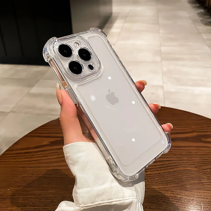 iPhone 17 Clear Shockproof Case