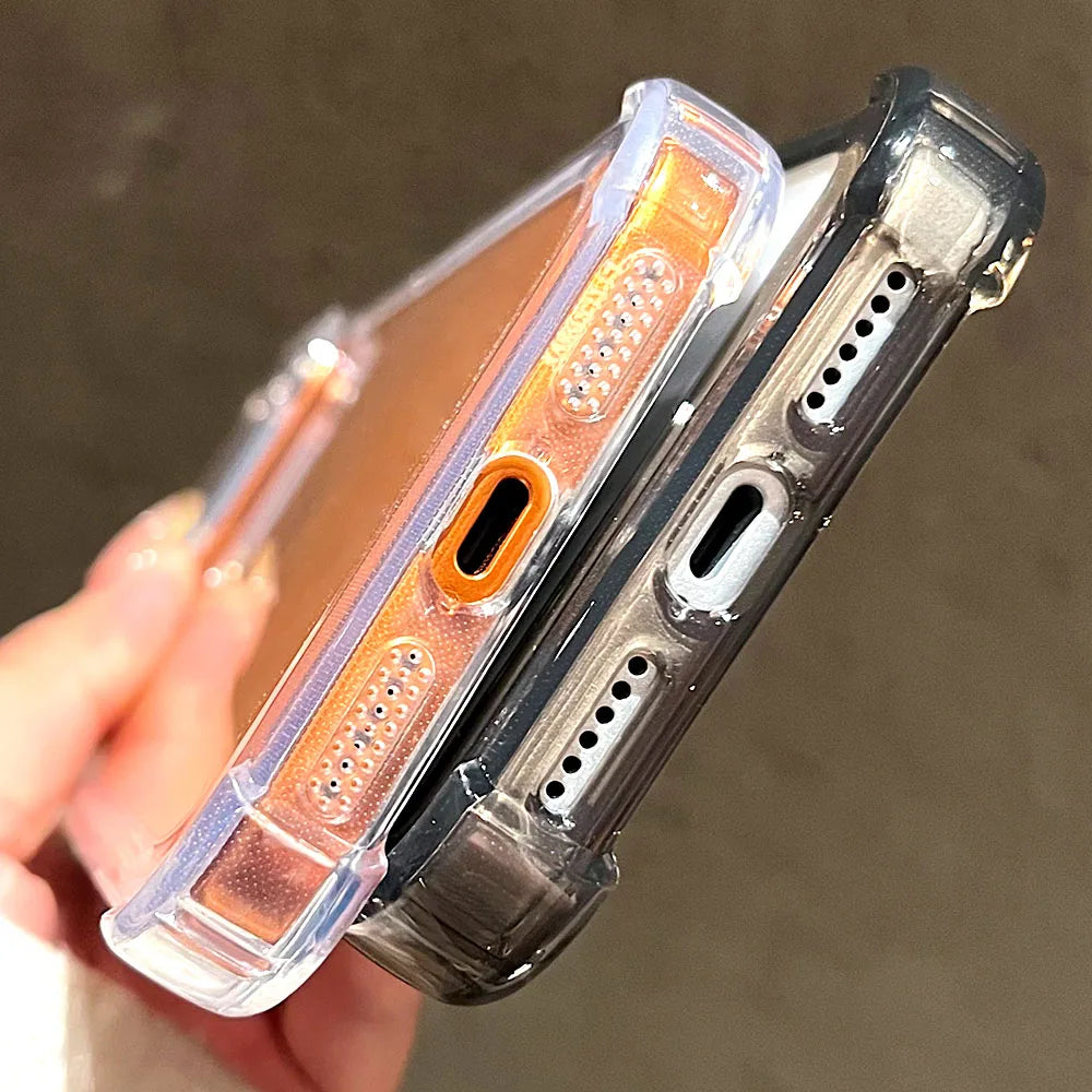iPhone 17 Clear Shockproof Case